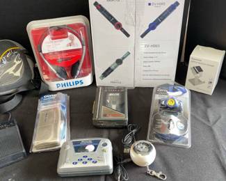 Philips Headphones, Hand Vacuum, Cassette Recorders, Radios