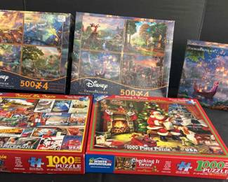 Disney,train And Christmas Puzzles