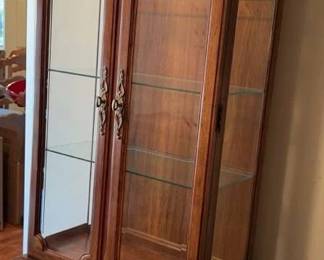 Lighted Curio Cabinet
