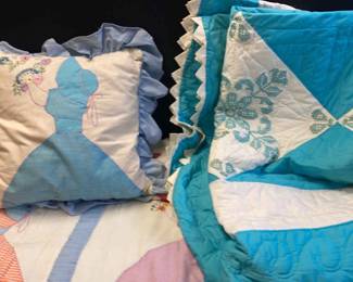 Quilts Hand Embroidered Stitched