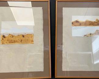 Desert Scene And Mirage Artwork