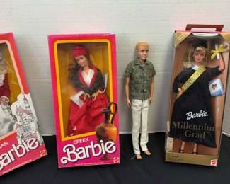 Barbie German, Greek, Millennium Grad, Ken Doll