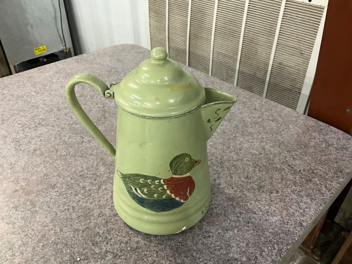 Enamelware Coffee Pot