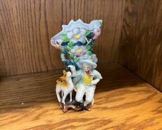 Japan Ornate Ceramic Porcelain Vase - 