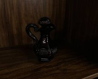 Avon Cape Cod Collection - Ruby Red Glass Cruet