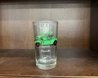 Great Britain Daimler Glass Drinking Glass