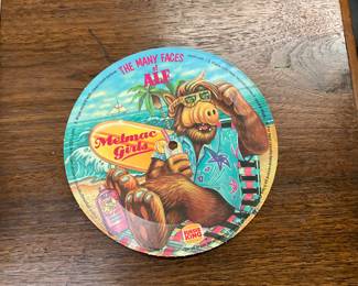 Burger King Cardboard Record - Many Faces of Alf