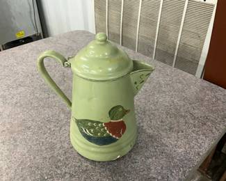 Enamelware Coffee Pot