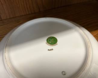 Bohemian China Czechoslovakia Maria Pattern Bowl