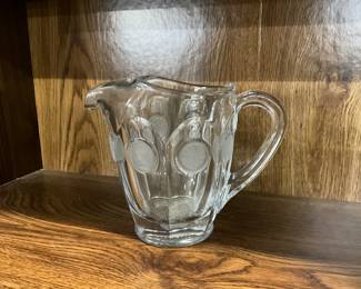 Fostoria Coin Clear Glass Creamer