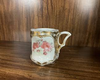 Porcelain Mustache Cup