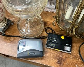 Camera  & a Walkman