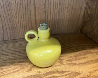 Yellow Pottery Jug