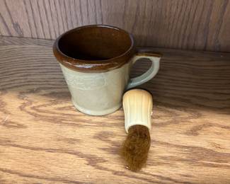 Barbershop Mug & Brush