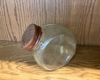 Glass Counter Tilt Jar
