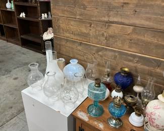 Oil Lamps & Oil Lamp Chimneys