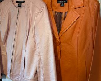 You guessed it….. leather!
