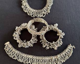 A large selection of ethnic and tribal jewelry