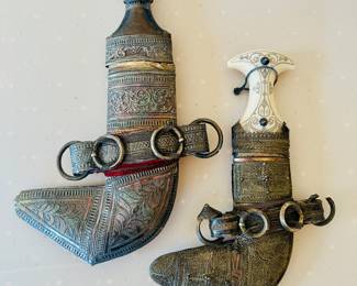 Antique Jambiyas and Khanjars