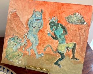 Noche Crist painting