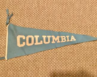 Vintage Columbia Pennant Flag