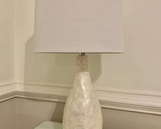 White Pearl Style Table Lamp