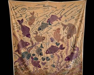 Koi Batik (38" x 40")