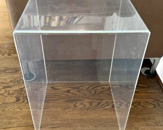 Lucite Side Table