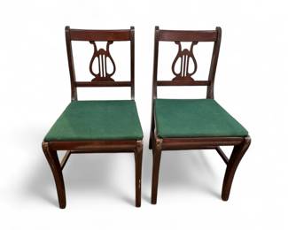 Pair of Harp Chairs