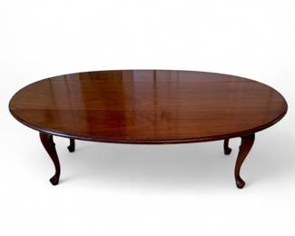 Drop Leaf Coffee Table - fully open 51.5" (L) x 34" (W) x 17.5" (H)
