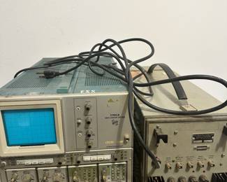 2- vintage oscilloscopes 