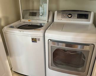 Washer and dryer LG