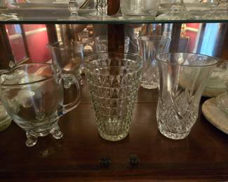 These 3 pieces alone weigh over 500 pounds....just kidding, but the are beautiful heavy pieces! It's nice to be fancy sometimes!