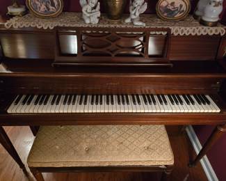 Picture the family around this beautiful piano singing Joy to the world on Christmas Eve!