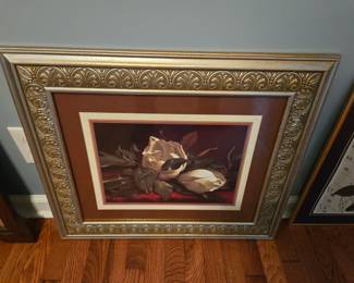 This is a copy of the first print Kirklands ever sold. Beautifully framed and matted in a prominent Asian country.