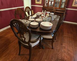 I would tell you how great the price is on this table and chairs but I don't want you ladies and gentlemen trampling someone trying to get to it!