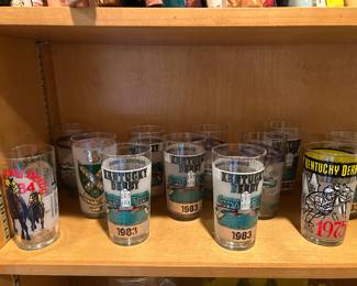Kentucky Derby glasses