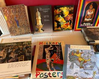 Lots of art books
