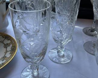 Tiffin Franciscan stemware