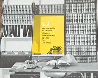 Herman Miller catalog, 60"s, near mint