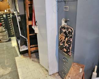 File cabinet and metal storage  unit