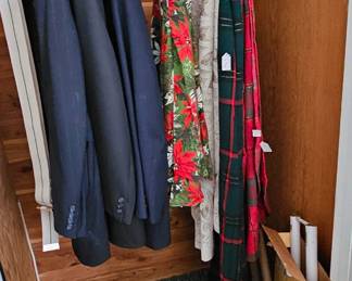 Some suits, and linens