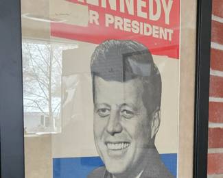 Kennedy For President
Some damage