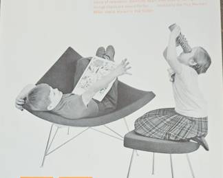 Near mint Herman Miller chair catalog.