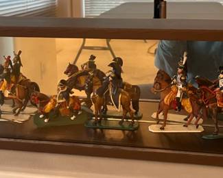 Historex - made in France - hand painted plastic figurines