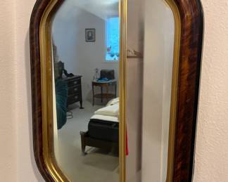 Old frame mirror