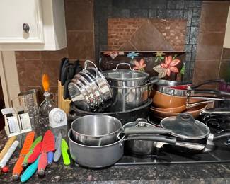 POTS, PANS, KNIVES