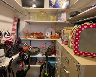 FILE CABINETS, VACUUM CLEANERS