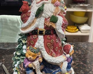 SANTA COOKIE JAR
