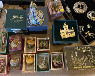 SHEILA’S HISTORICAL ORNAMENTS & CLOISONNE ORNAMENTS, KENDRA SCOTT JEWELRY